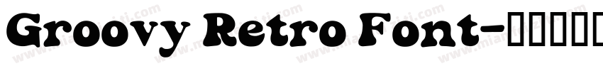 Groovy Retro Font字体转换